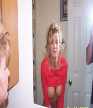 A Hot Granny Showing Her Still Delicious Round Tits