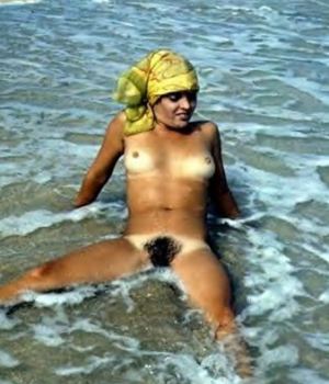 Beach Bum Mom With Hairy Pussy